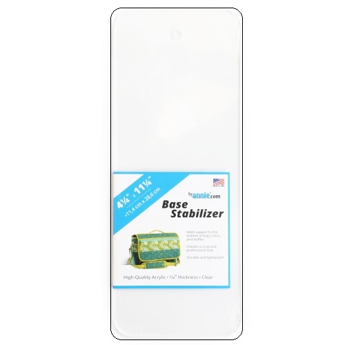 Base Stabilizer Sheet - Clear Acrylic (4.25"x11.25")