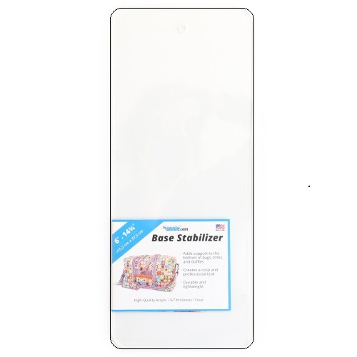 Base Stabilizer Sheet - Clear Acrylic (6"x14.75")