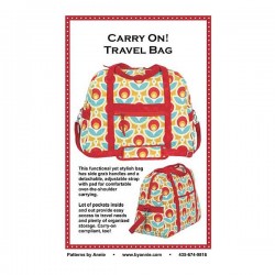 Pattern -  CARRY ON ! TRAVEL BAG