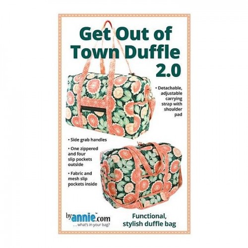 Pattern ByAnnie -  GET OUT OF TOWN DUFFLE 2.1