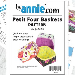 Pattern ByAnnie -  PETIT FOUR BASKET - (25pk)
