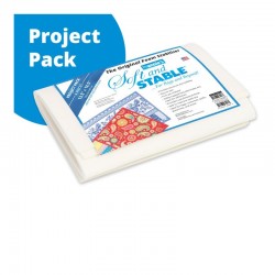 Soft & Stable-Project Pk - 4x(13.5"x18.5") - WHITE