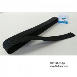 PolyPro Strapping - (1"x6yd) - BLACK