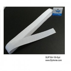 PolyPro Strapping - (1"x6yd) - WHITE