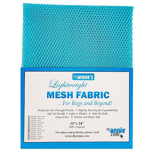 Mesh Fabric (18"x54") - PARROT BLUE