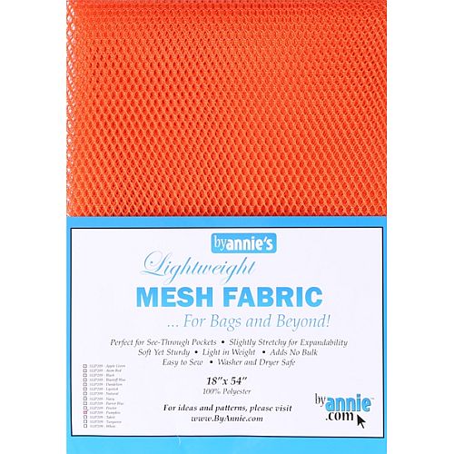 Mesh Fabric (18"x54") - PUMPKIN