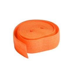 Foldover Elastic (20mmx2yd) - PUMPKIN