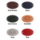 ByAnnie Leather Labels (5pk) - DARK BROWN