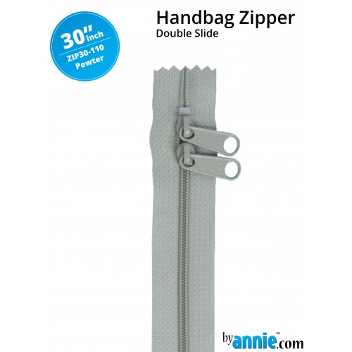 Zipper DS (30") - PEWTER