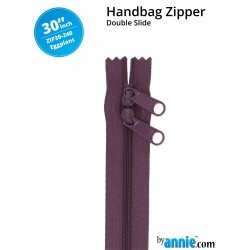 Zipper DS (30") - EGGPLANT