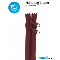 Zipper DS (30") - CRANBERRY
