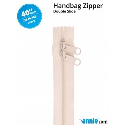 Zipper DS (40") - IVORY