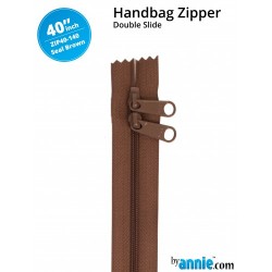 Zipper DS (40") - SEAL BROWN