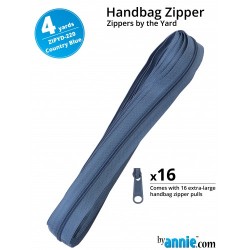 Zipper - 4yd (16 Pulls) - COUNTRY BLUE