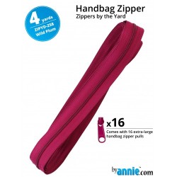 Zipper - 4yd (16 Pulls) - WILD PLUM