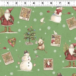 Holiday Toile - MINT