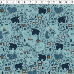 Nature Toile - LIGHT TEAL