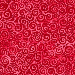 Swirls - RED