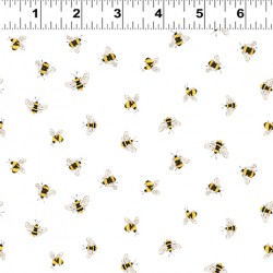 Bees - WHITE