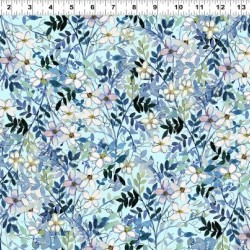 Floral Ivy - AQUA (Digital)