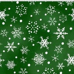 Snowflakes - GREEN