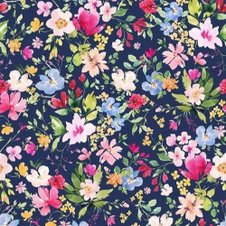 Packed Floral - BLUE