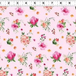 Tossed Floral - PINK