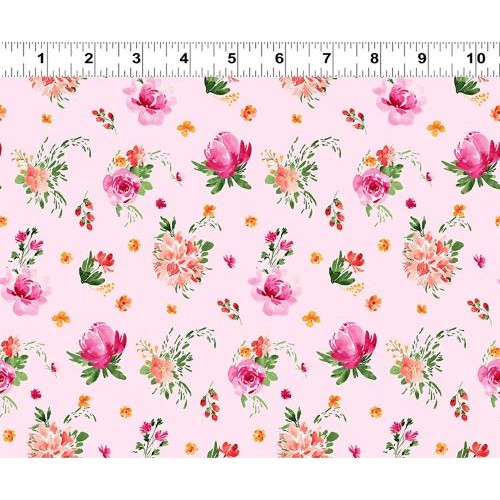 Tossed Floral - PINK
