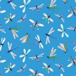 Dragonflies - BLUE