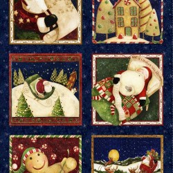 Gingerbread Christmas Panel - 60cm