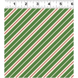 Diagonal Stripes - GREEN
