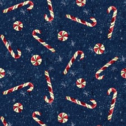 Candy Canes - BLUE