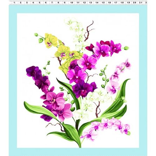 Orchid Fancy Panel (60cm) - WHITE