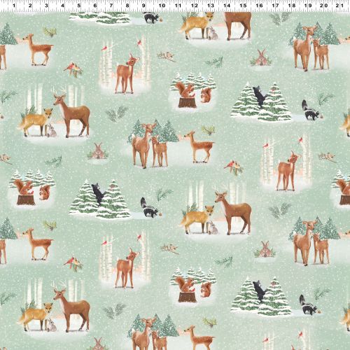 Forest Toile - MINT