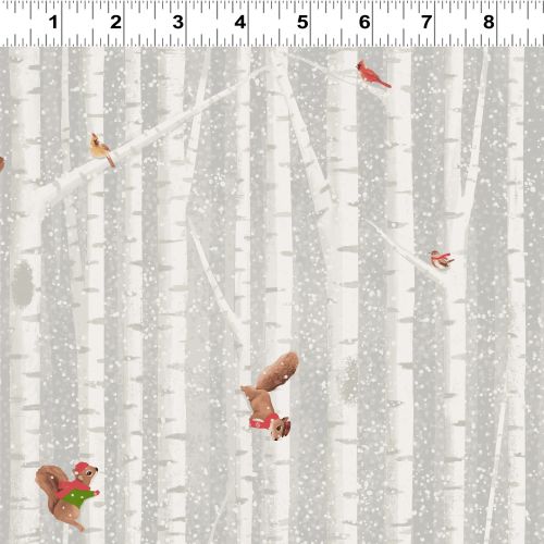 Birch Tree Stripe - LT TAUPE