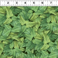 Packed Leaves - GREEN