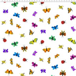 Butterflies - WHITE