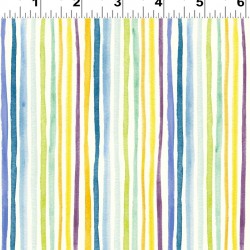 Digital Watercolor Stripe - MULTI COLOR