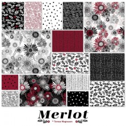 Merlot Fat Qtr Pack (15pcs)