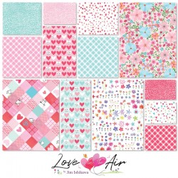 Love is in the Air 5" Squares (42pcs)