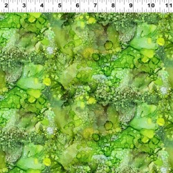 Alcohol Inks Digital Drops - DARK LIME