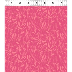 Summer Garden Sprigs Digital - DARK CORAL