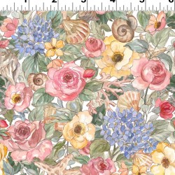Coastal Cottage  Packed Floral (Digital) - MULTI COLOR