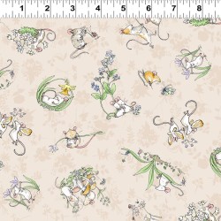 Mouseplay Tossed Scenes - KHAKI