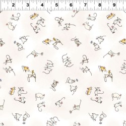Mouseplay Baby Mice - WHITE