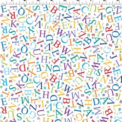 Amazing Alphabet  Letters (Digital) - WHITE