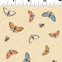 Homesteading Butterflies - PALE GOLD