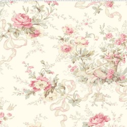 Charlotte Cottage Floral - LIGHT CREAM