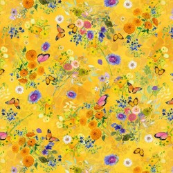 Butterfly Garden (Digital) - LIGHT ORANGE