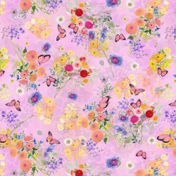 Butterfly Garden (Digital) - PINK